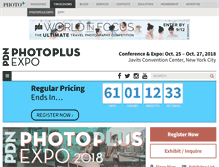Tablet Screenshot of photoplusexpo.com